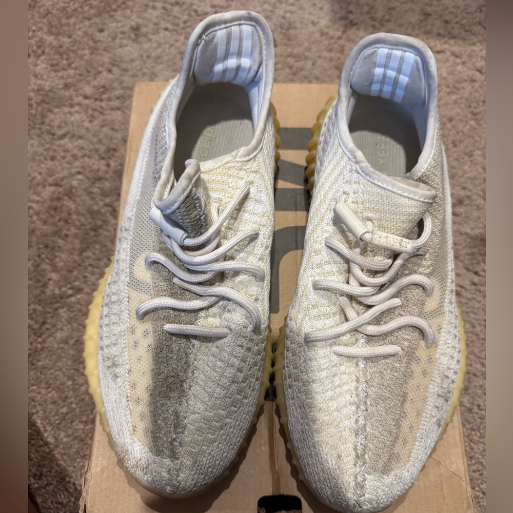 Adidas Yeezy Boost 350 V2 in Cream and Tan